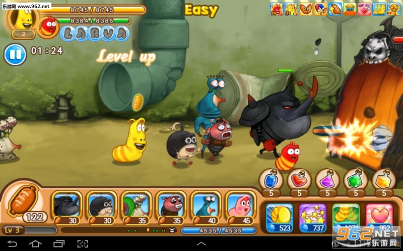 Larva Heroes(幼虫英雄安卓版)截图3