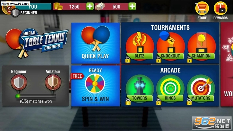 World Table Tennis Champs(����ƹ����ھ���׿��)��ͼ3