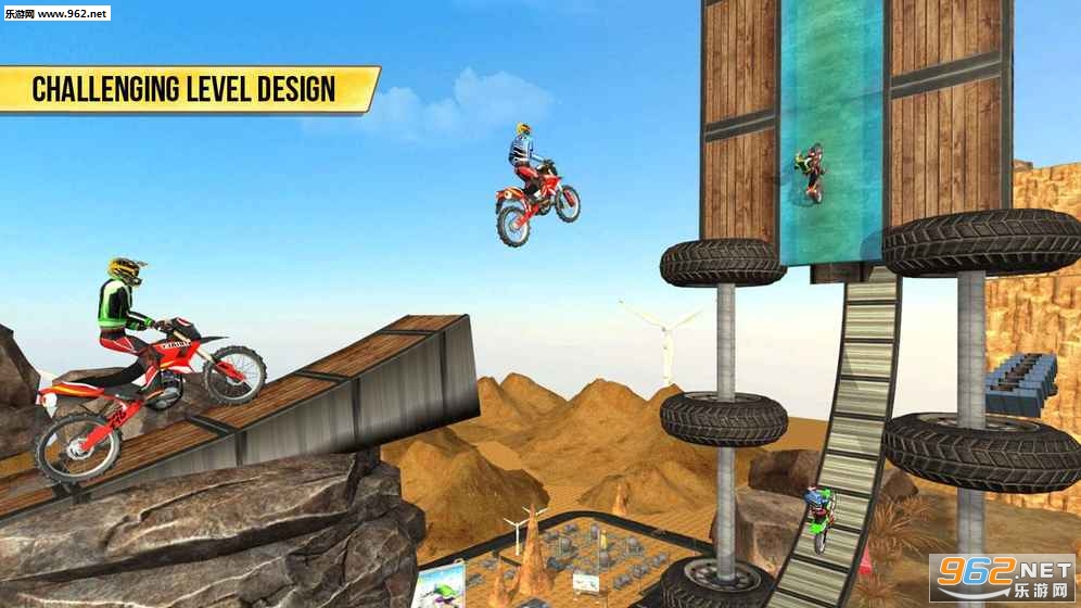 Desert Bike Stunts��׿��v1.1(ɳĮ���г��ؼ�)��ͼ4