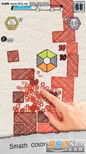 Crush Blocks Hexor.io(�����δ���ս��׿��)��ͼ1