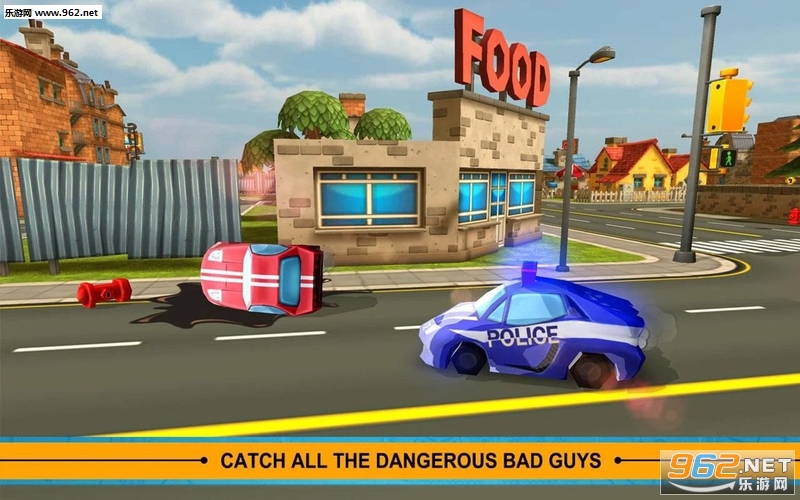 Blocky Cop Pursuit Terrorist(���ؾ���׷����׿��)��ͼ1