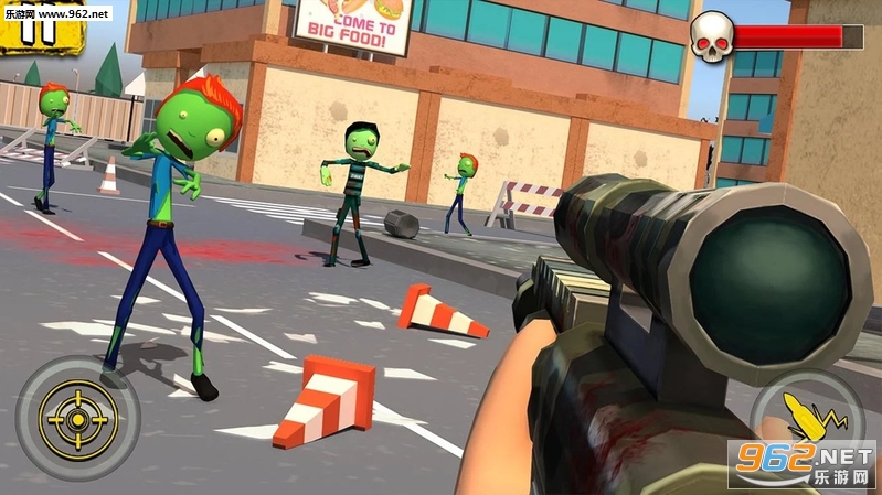 �ѻ�����ʥ�ڽ�ʬ��׿��v1.2(Halloween Sniper : Scary Zombies)��ͼ3