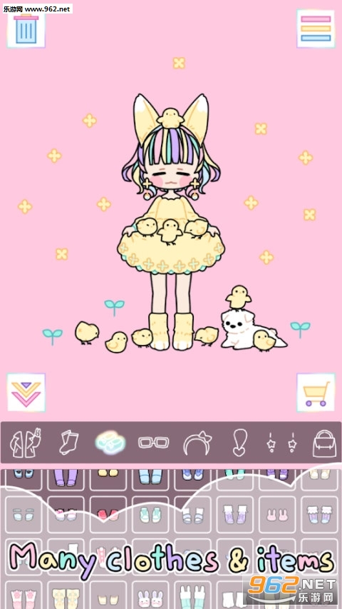 Pastel Girl(粉装女孩游戏)截图0