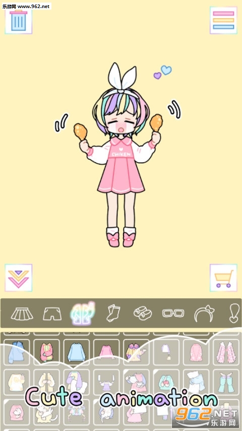 Pastel Girl(粉装女孩游戏)截图1
