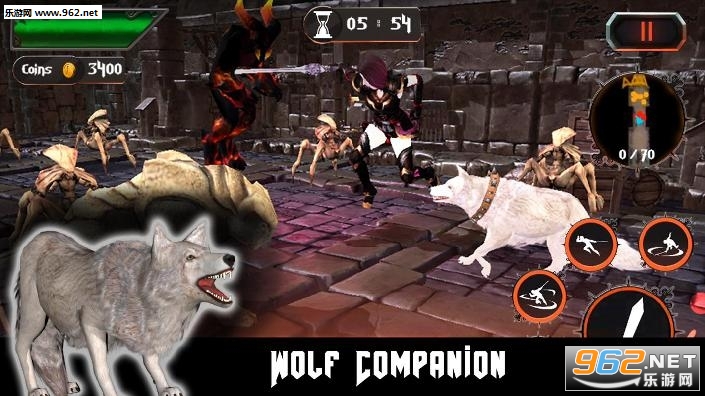 Revenge of Dungeon Warrior(���θ����߰�׿��)��ͼ1