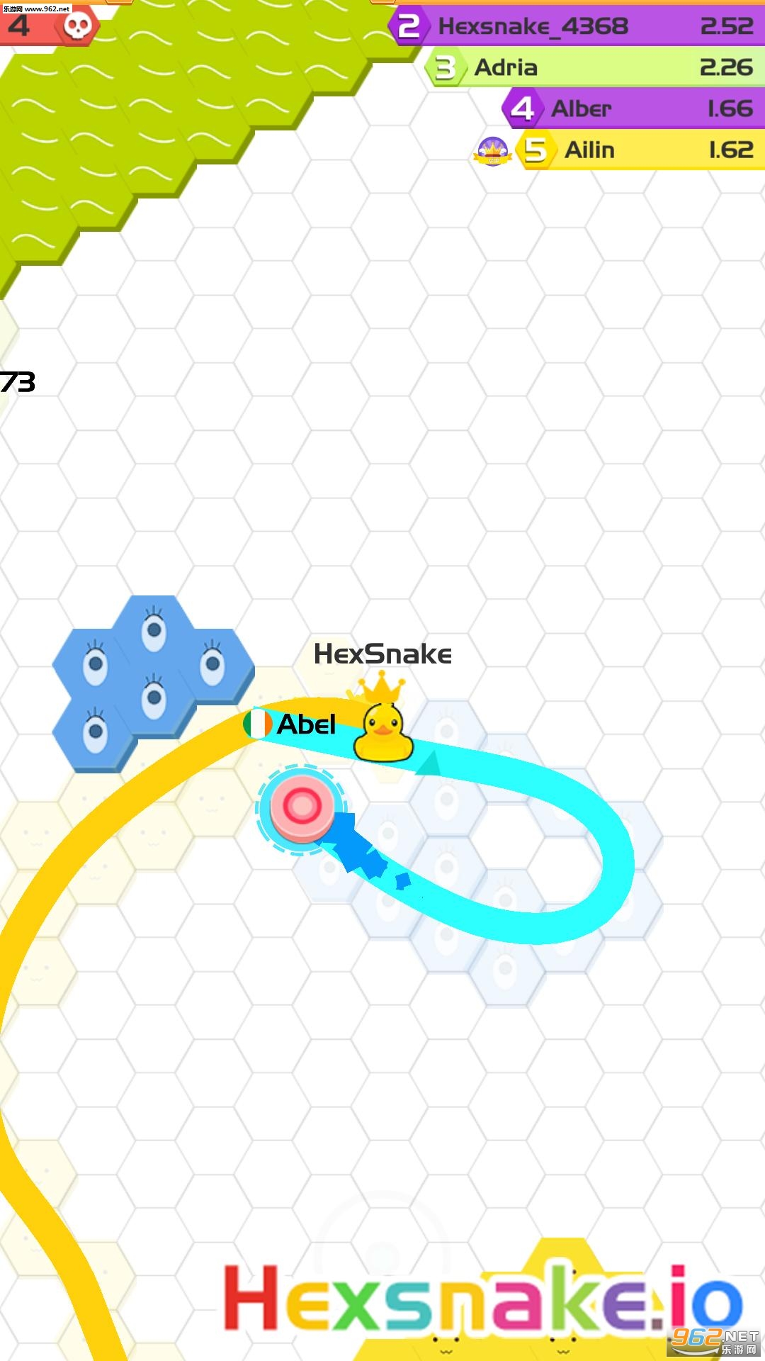 Χ�ش���ս(Hexsnake io��׿��)��ͼ3