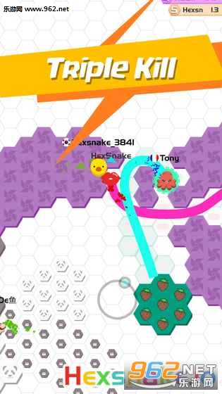 Χ�ش���ս(Hexsnake.io����)��ͼ2