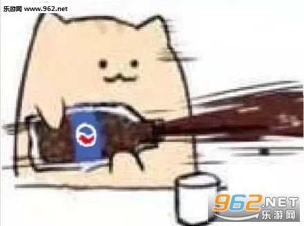 猫咪摇可乐表情包