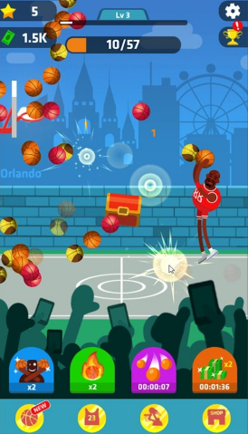 Idle Dunk Master(���п�����ʦ����׿��)v1.1.9��ͼ0