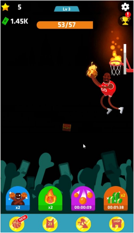 Idle Dunk Master(���п�����ʦ����׿��)v1.1.9��ͼ1