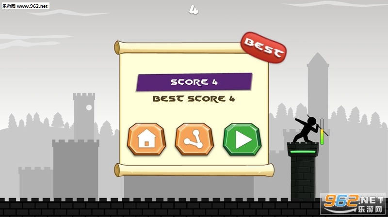 Epic Stickman Knight Hero Fighting: Javelin Tower(��ǹս����׿���°�)��ͼ1