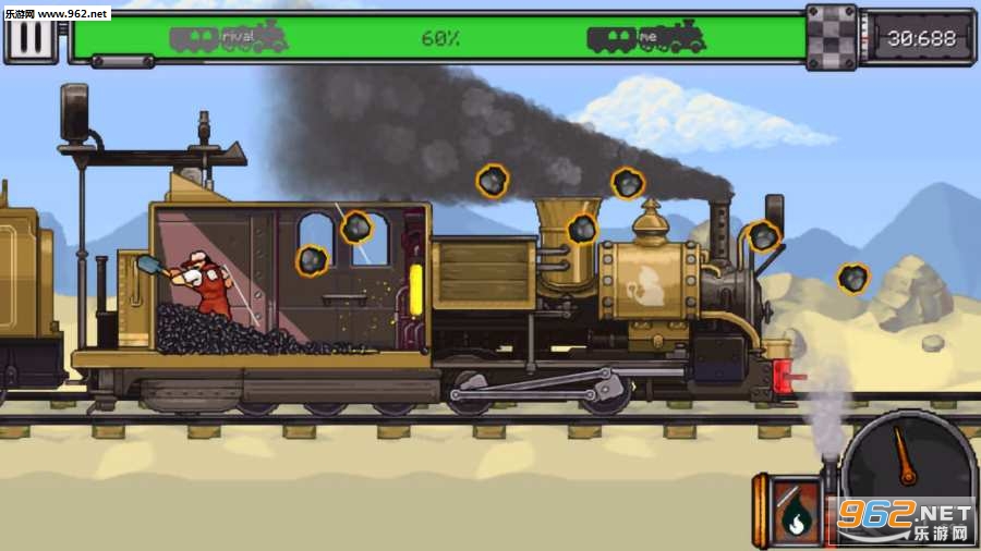 Coal Burnout(蒸汽火车赛安卓版)截图0