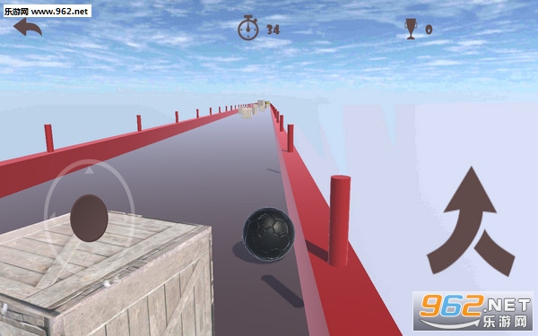 Crazy Ball 3D(3D疯狂球死亡时间安卓版)截图1