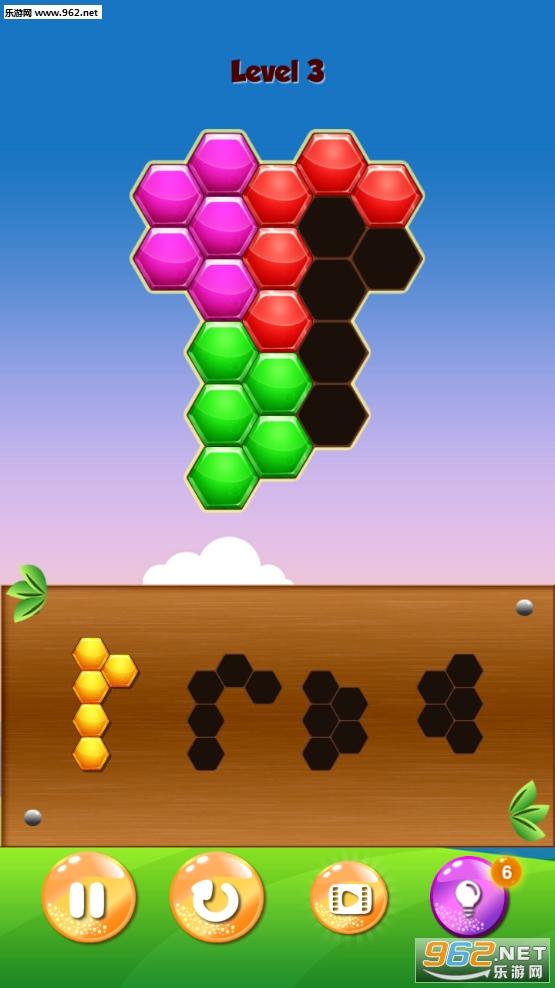 Honeycomb Puzzle Hero(����ƴͼӢ����Ϸ)��ͼ3