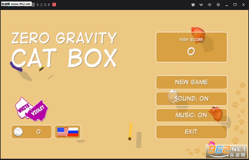 Zero Gravity Cat Box(零重力猫箱安卓版)截图0