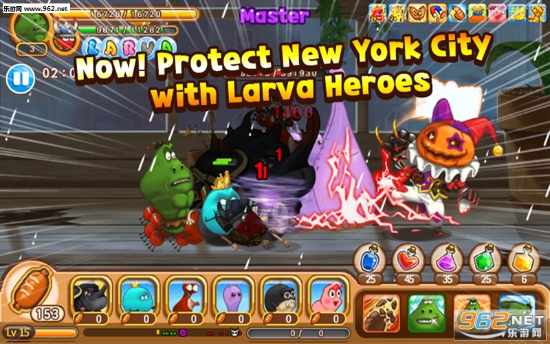 Larva Heroes(�׳�Ӣ�۰�׿���°�)v2.1.2��ͼ1