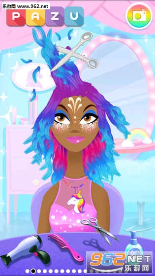 Hair Salon Unicorn(Ů�ӷ��ȶ����ް�׿��)��ͼ2