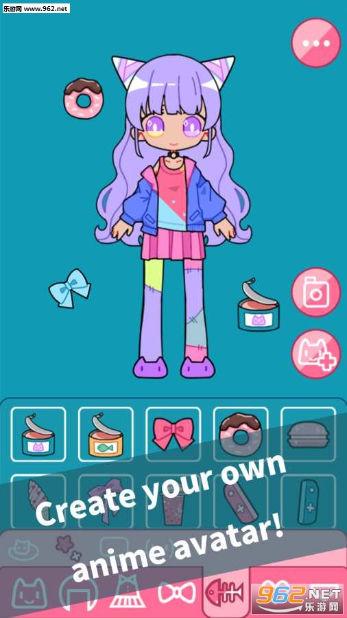 CuteGirlAvatarMaker(可爱女孩化妆师游戏)截图0