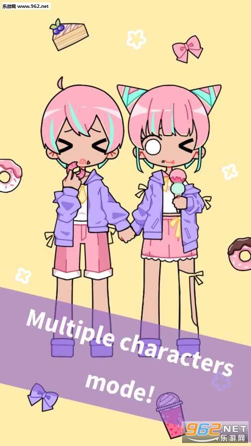 CuteGirlAvatarMaker(可爱女孩化妆师游戏)截图2