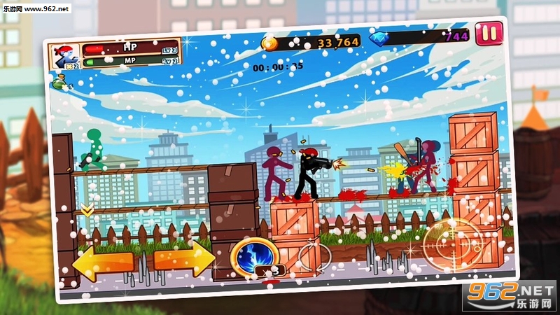 Street Stickman Fighter(�����ս���� - ��ͷ�񶷰�׿��)��ͼ0
