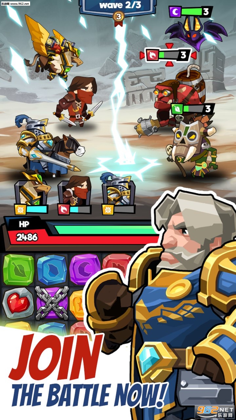Match Hero(Ӣ��ƥ��:��������RPG��׿��)��ͼ0