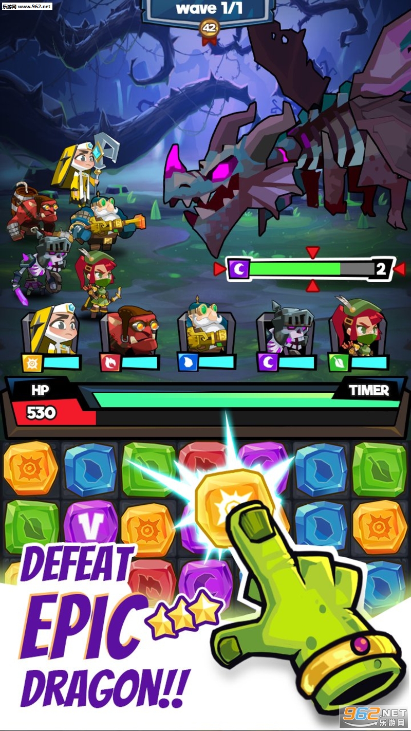 Match Hero(Ӣ��ƥ��:��������RPG��׿��)��ͼ1