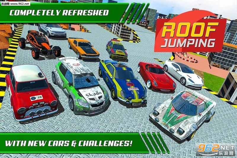 Roof Jumping: Stunt Driver Sim(�ݶ�ͣ�������°�)v1.6��ͼ0