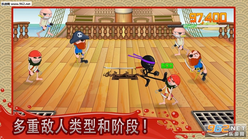 Stickninja Smash(��������ս����׿��)��ͼ1