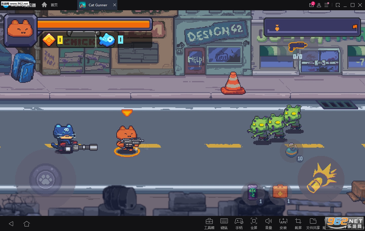 Cat Gunner(����������׿��)v1.4.2(cat gunner)��ͼ1