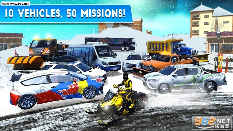 Snow Driver: Winter Ski Park(������ѩ��԰ѩ˾����׿��)v1.0.1(Snow Driver: Winter Ski Park)��ͼ4