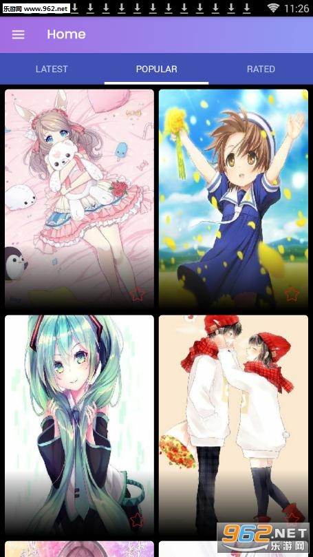 Anime Kawaii Girls(����Ԫ����������Ů����ֽ��׿��)��ͼ1