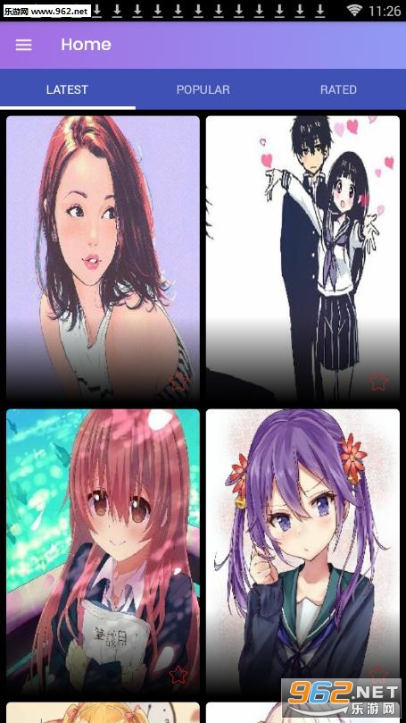 Anime Kawaii Girls(����Ԫ����������Ů����ֽ��׿��)��ͼ2