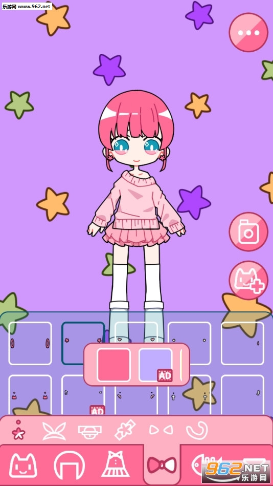 CuteGirlAvatarMaker(�ɰ�Ů�������߹ٷ���)v1.0.1(CuteGirlAvatarMaker)��ͼ0