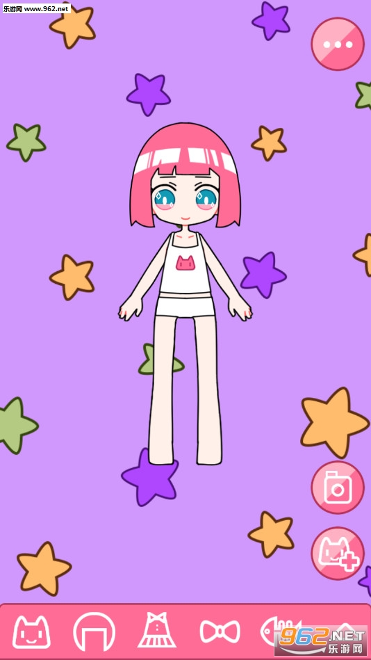 CuteGirlAvatarMaker(可爱女孩制造者安卓版)截图1