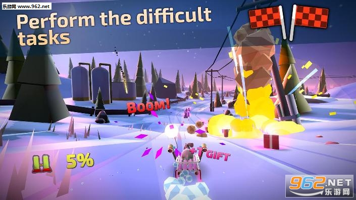 Animal Adventure: Downhill Rush(�����ð��:���³�̰�׿��)v0.93��ͼ1