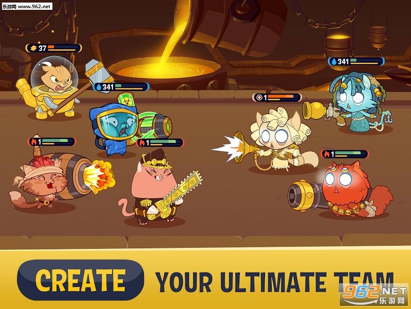 Steam Cats Idle RPG(����è:����RPG��׿��)��ͼ4