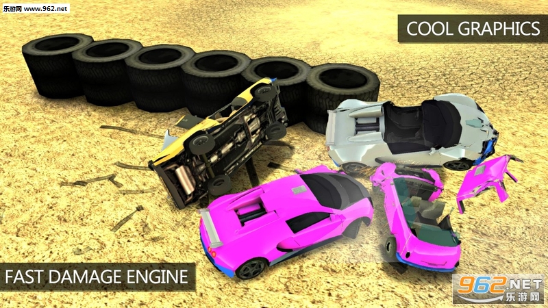 Car Crash 3D(车祸模拟器极端德比安卓版)截图0