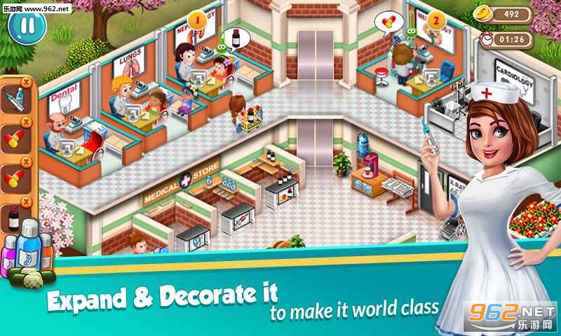 Doctor Dash : Hospital Game(ҽ����̰�׿��)��ͼ1