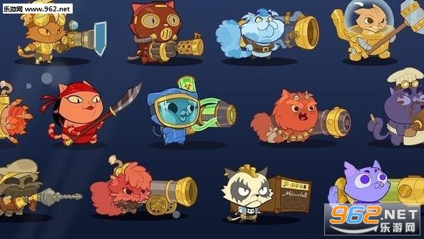 Steam Cats Idle RPG(蒸汽猫闲置RPG安卓版)截图0