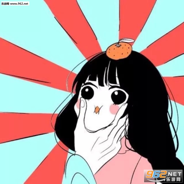 搞怪可爱少女头像图片