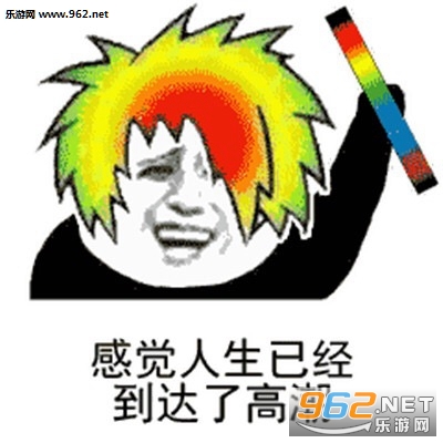 感觉人生已经到达了巅峰蹦迪表情包