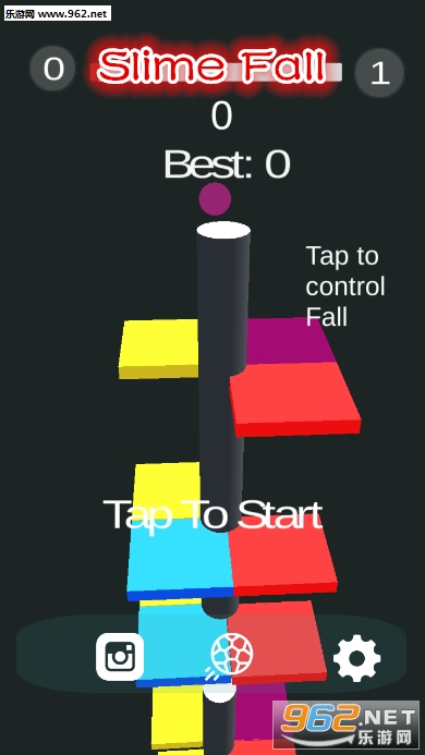 Slime Fall游戏 Slime Fall游戏