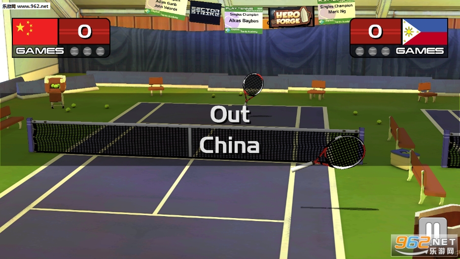 Play Tennis(3D���������׿��)v2.1��ͼ2