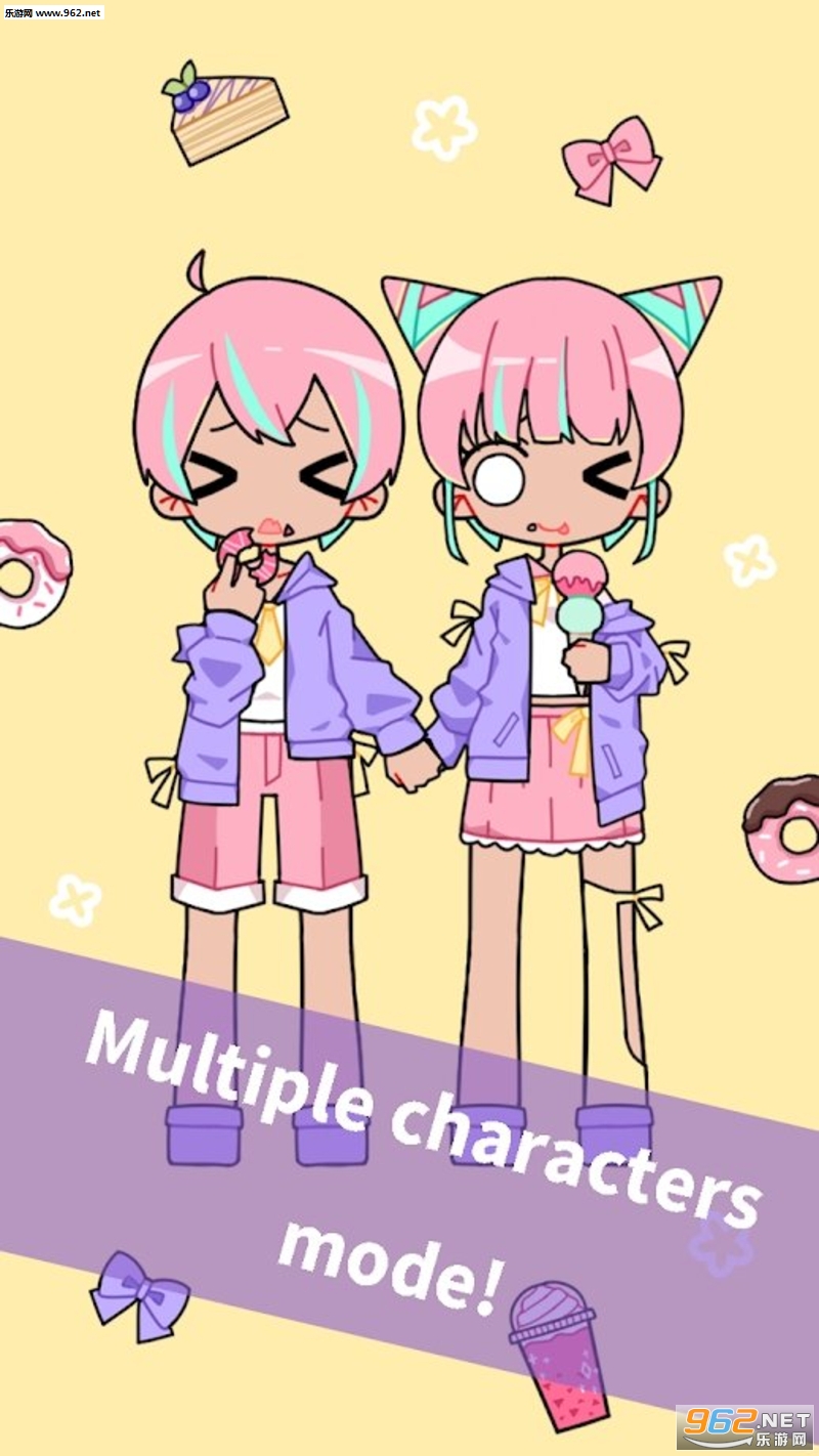 CuteGirlAvatarMaker(Ů��ͷ�������̰�׿��)��ͼ0