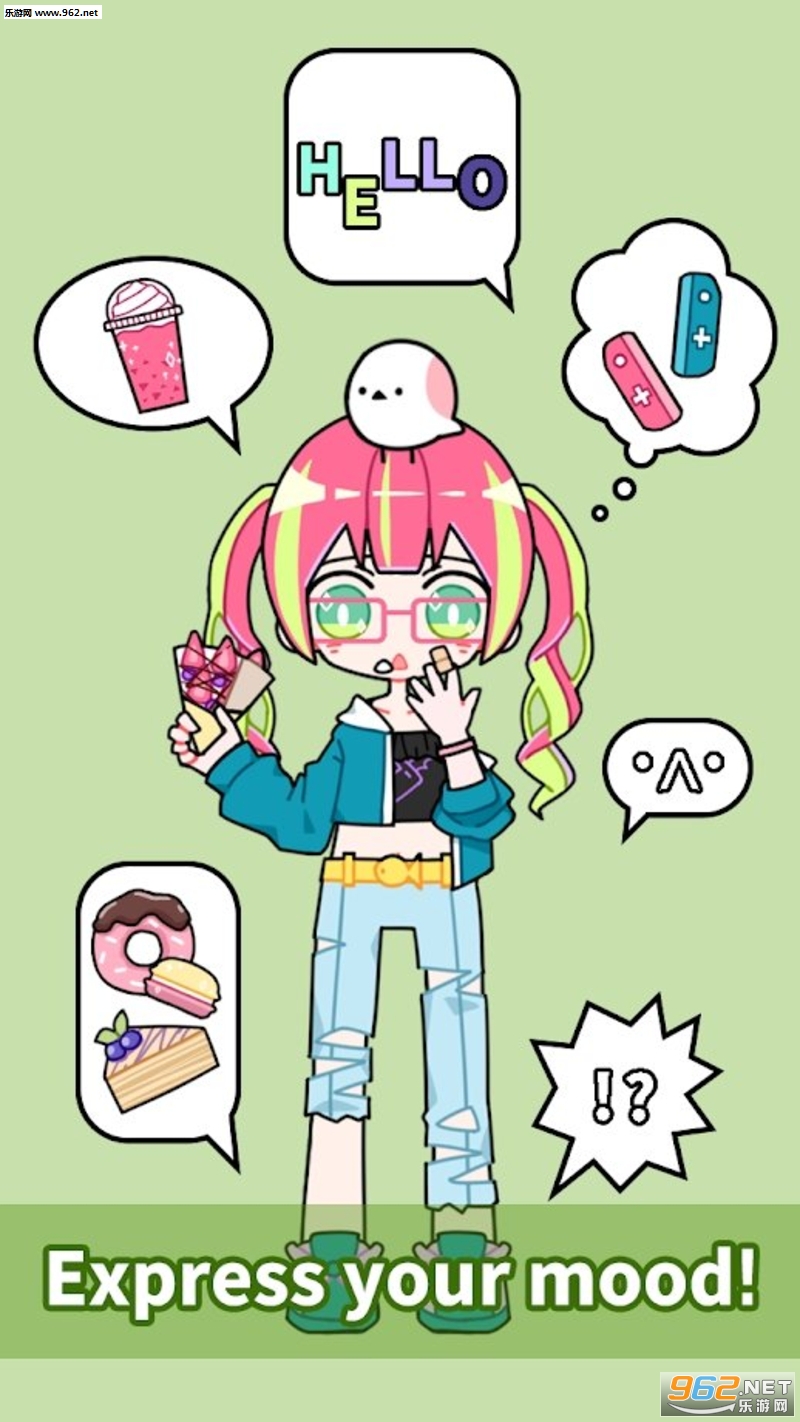 CuteGirlAvatarMaker(Ů��ͷ�������̰�׿��)��ͼ1