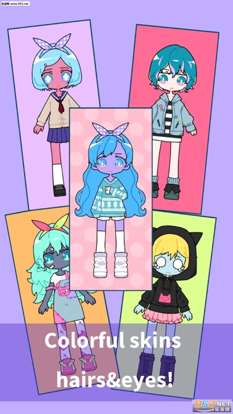 CuteGirlAvatarMaker(Ů��ͷ�������̰�׿��)��ͼ4