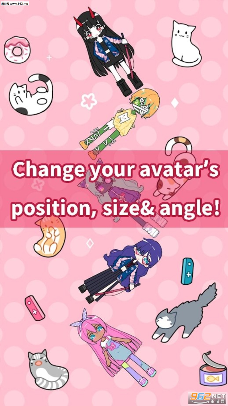 CuteGirlAvatarMaker(Ů��ͷ�������̰�׿��)��ͼ3