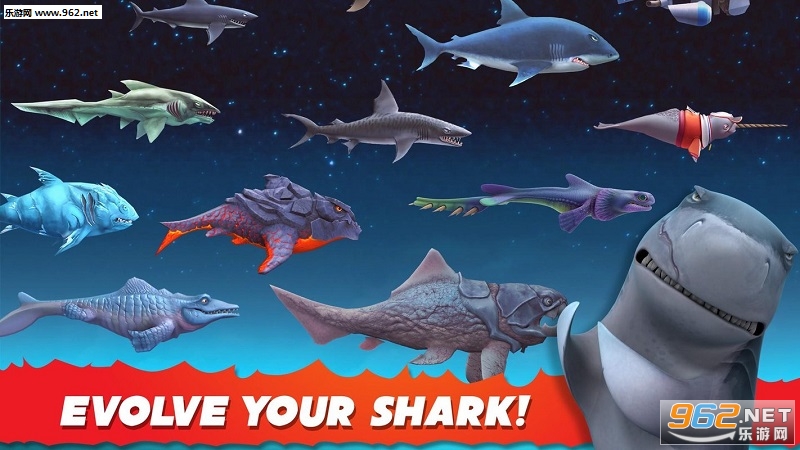 ������������(Hungry Shark)��Ϸ��ͼ1