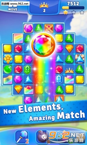 Jewel Crush(��ʯ���� �C ������鱦ʯ�����ְ�׿��)v2.8.5��ͼ2