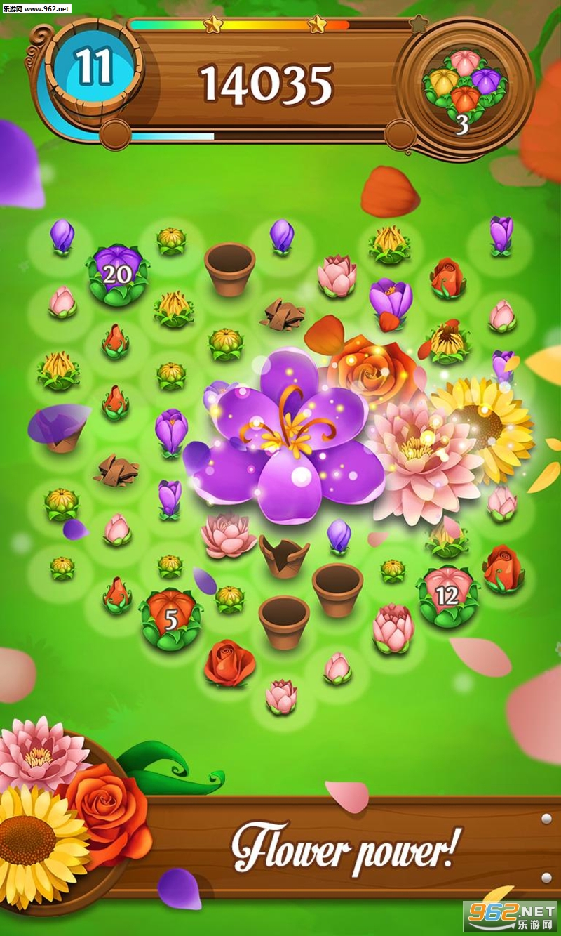 Blossom Blast Saga(绽放花朵传奇最新版本)截图1